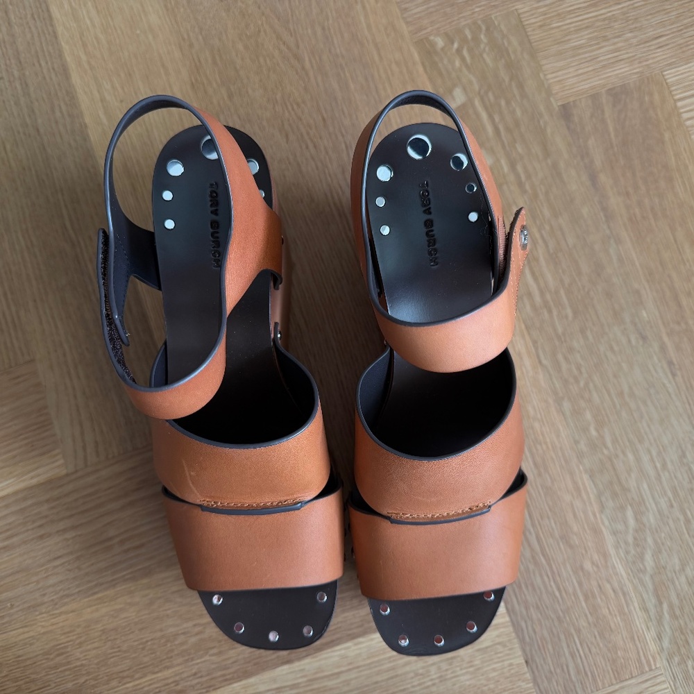 Tory Burch Studded Platform Wedge - Picture 5 of 7